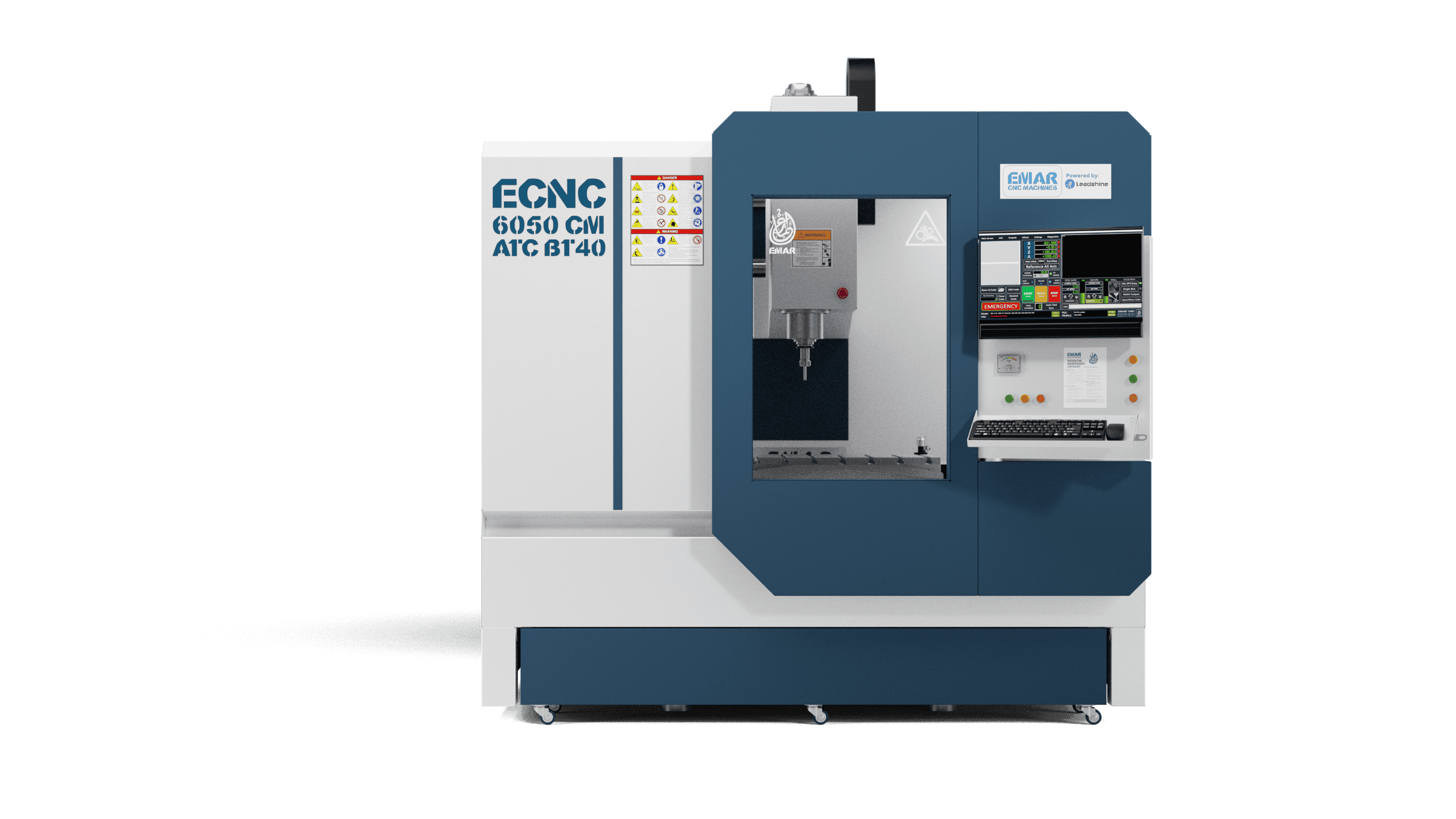 ECNC 6050 CM BT40 Detail